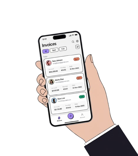 Invoicer App Preview